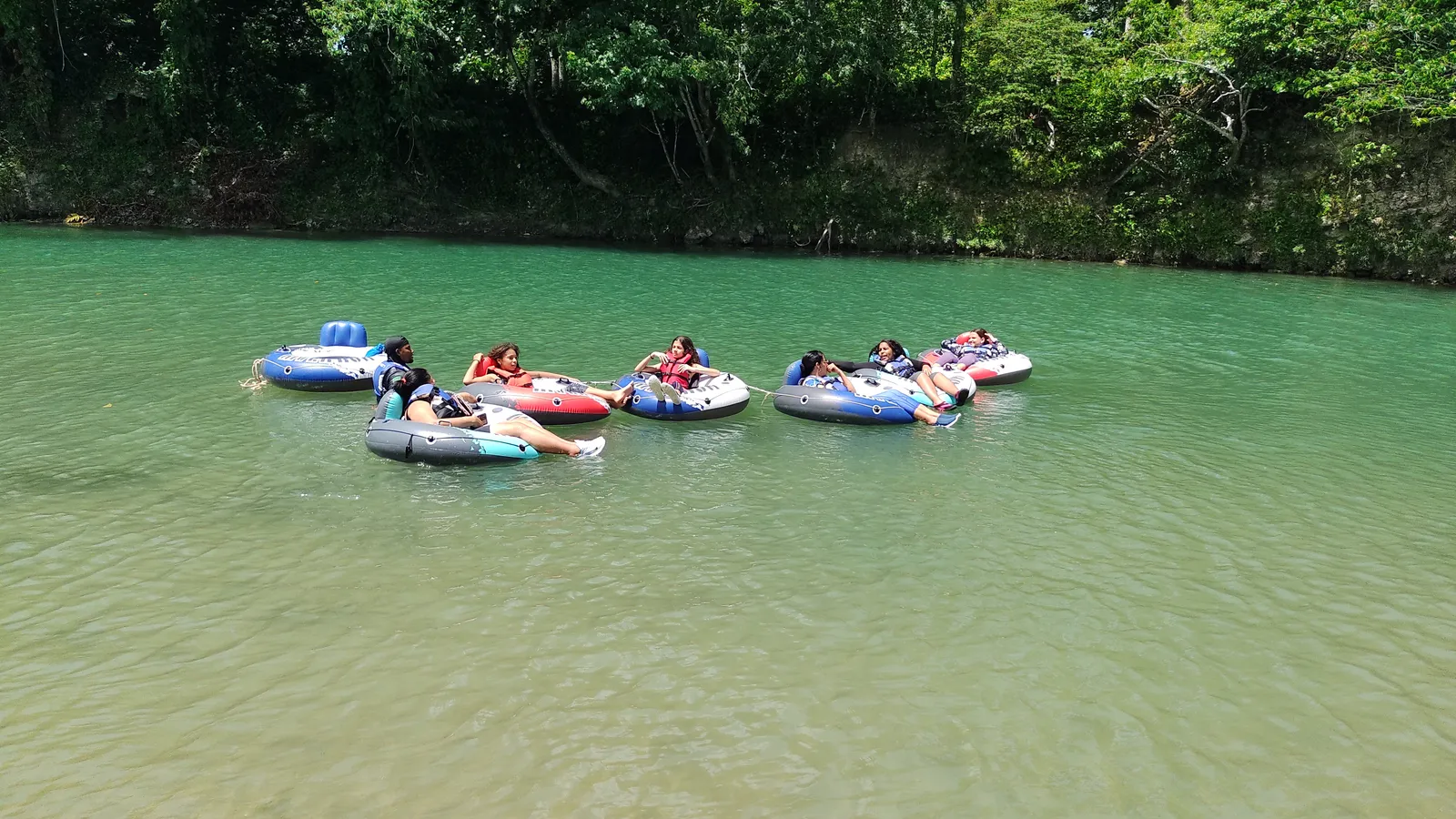 River Tubing in Crystal Clear Waters, image 2 of 11