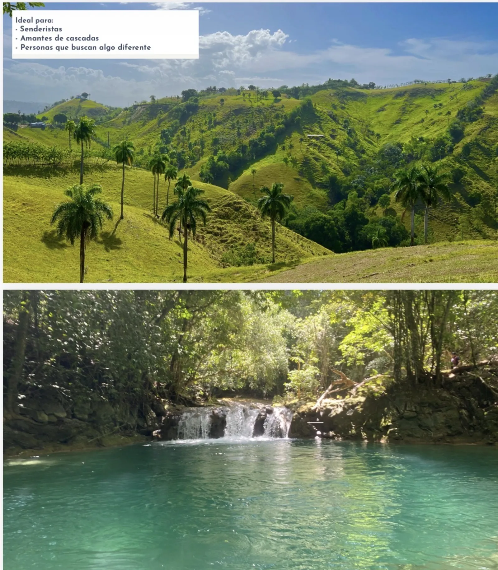 Las Golondrinas Waterfall, image 2 of 5