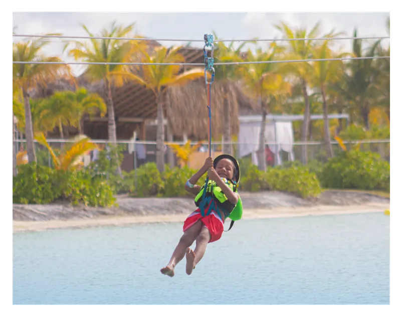 Aqua Splash Adventure in Caribbean Lake Park