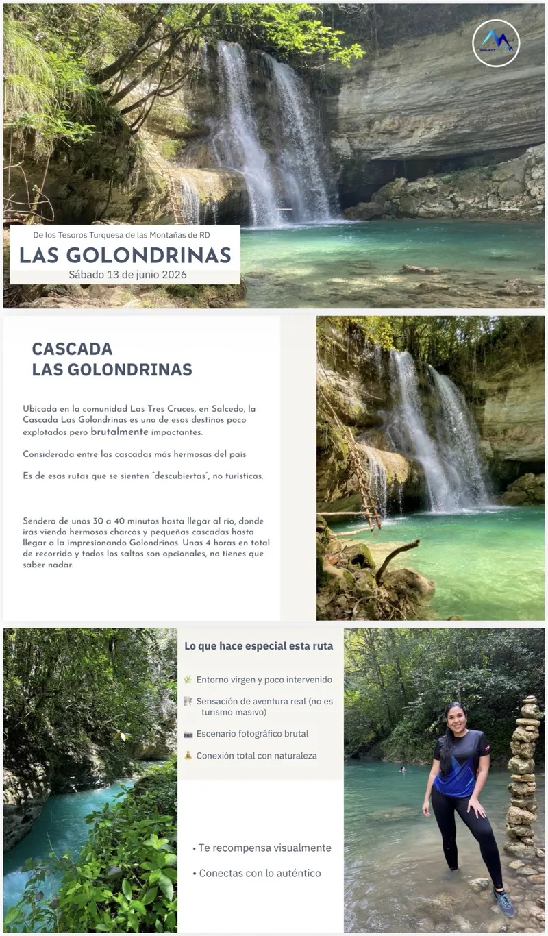 Las Golondrinas Waterfall