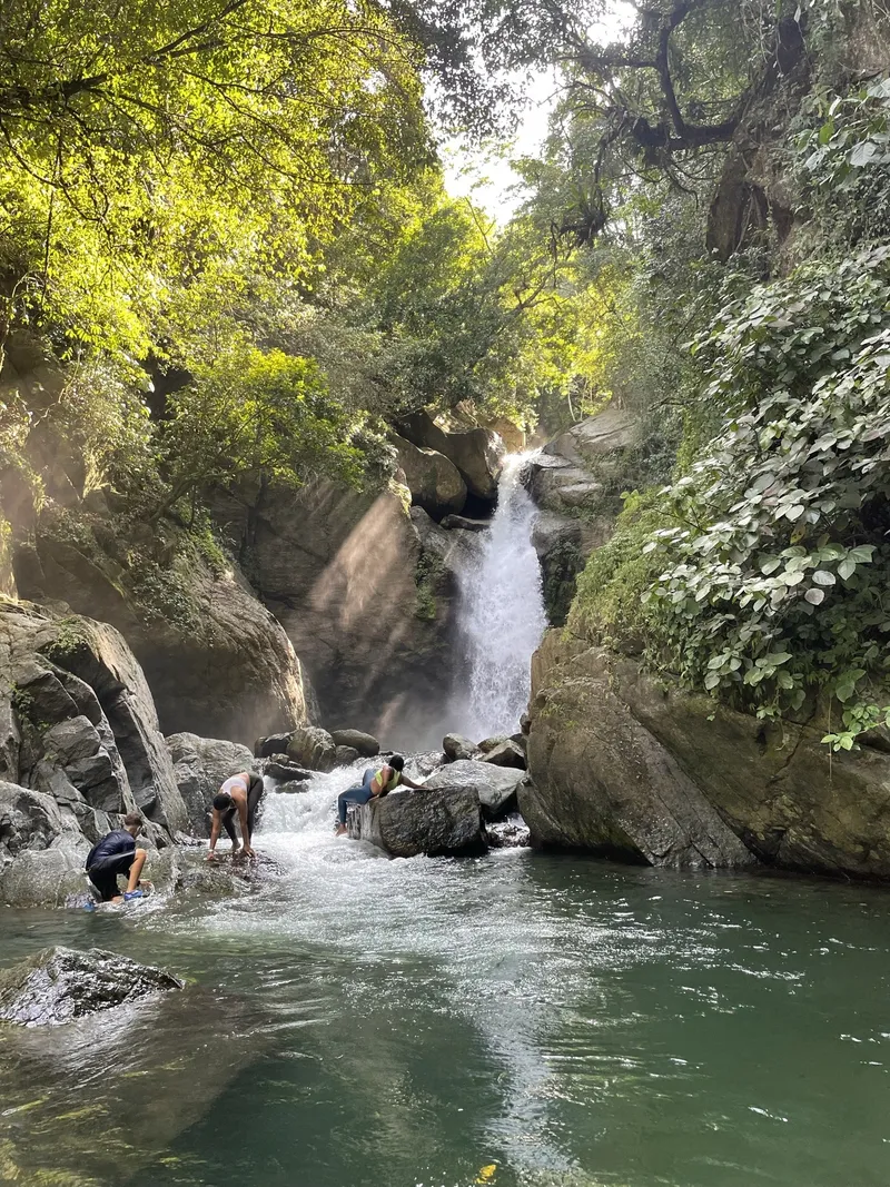 Waterfall in Bonao and Hiking