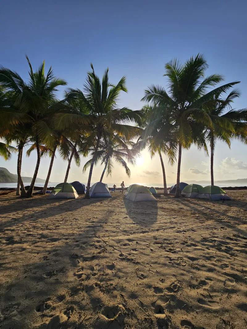 Beach Camping in Nagua