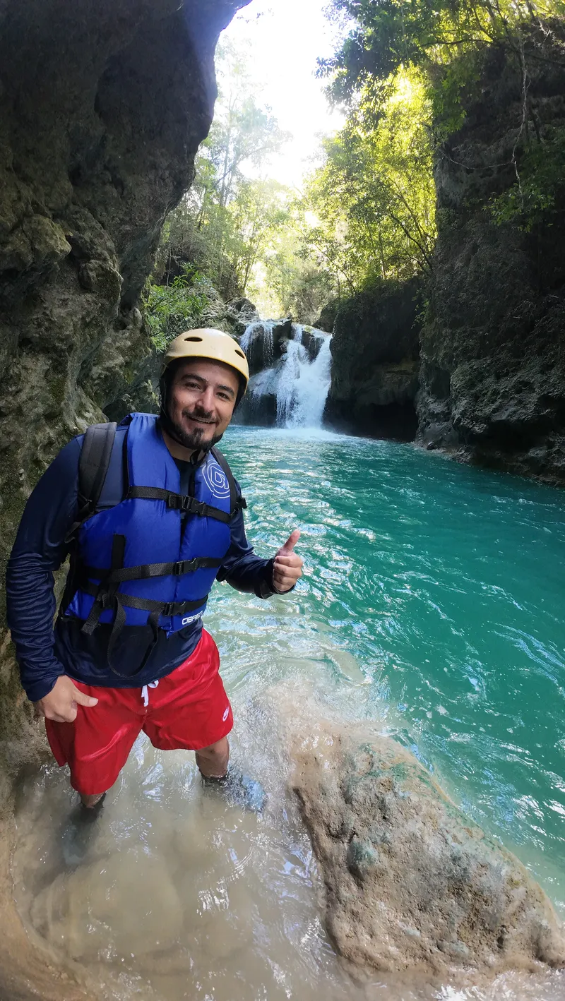 Canyoning in Cañón de Arroyo Frío